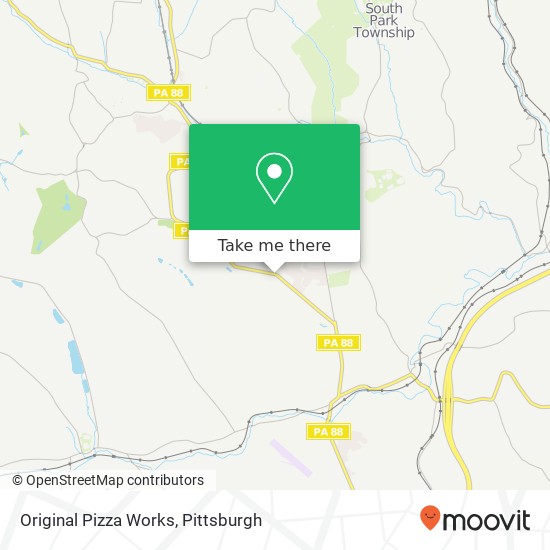 Mapa de Original Pizza Works