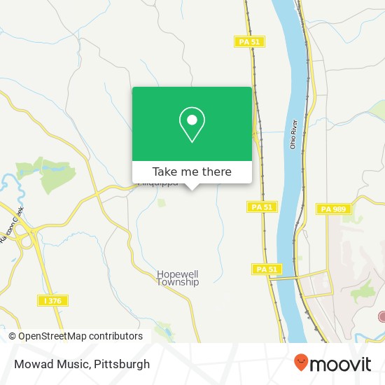 Mowad Music map