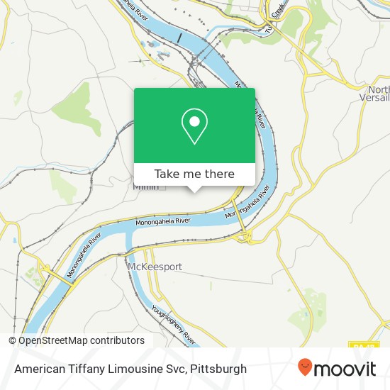 Mapa de American Tiffany Limousine Svc
