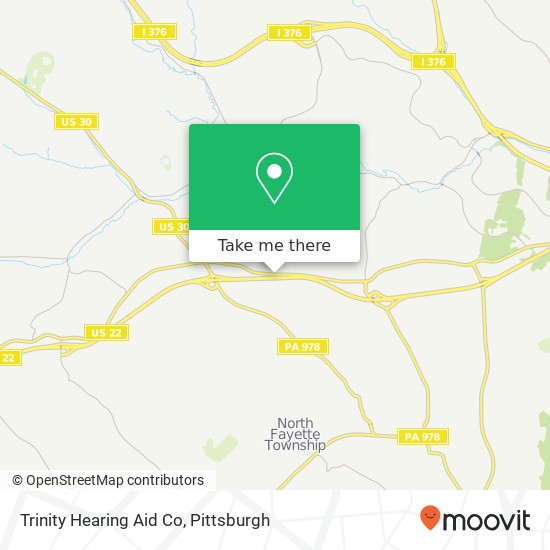 Trinity Hearing Aid Co map