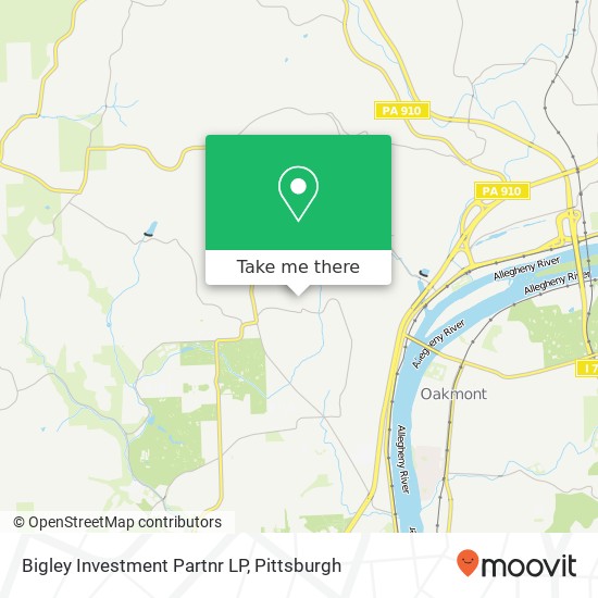 Bigley Investment Partnr LP map