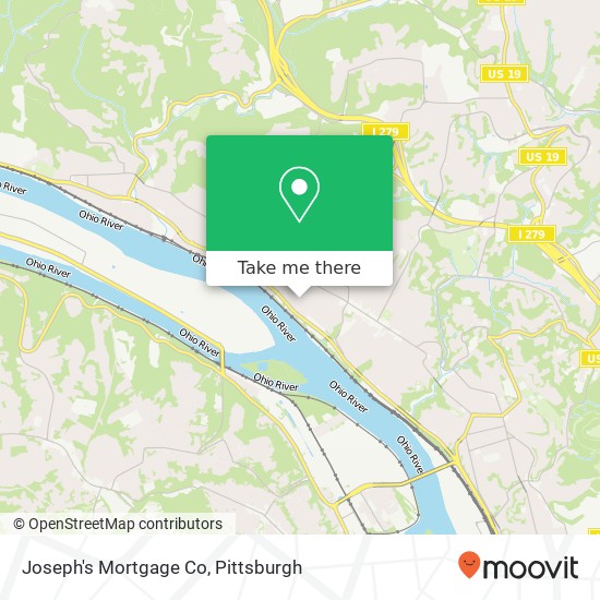 Joseph's Mortgage Co map