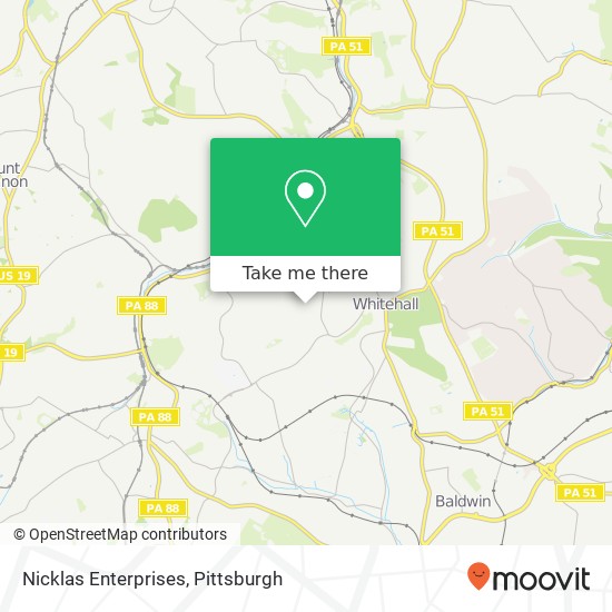 Nicklas Enterprises map