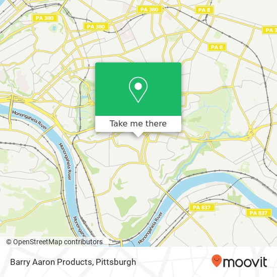 Barry Aaron Products map
