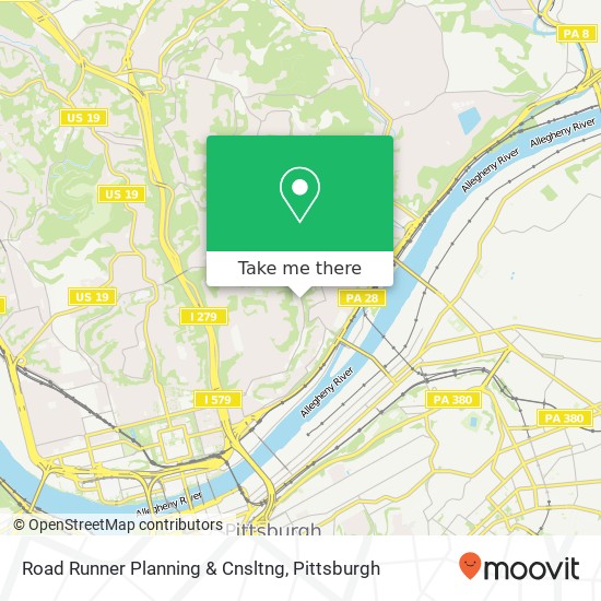 Mapa de Road Runner Planning & Cnsltng