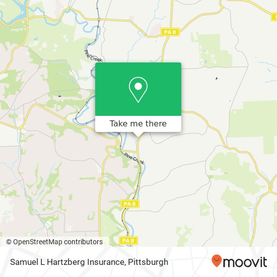 Mapa de Samuel L Hartzberg Insurance