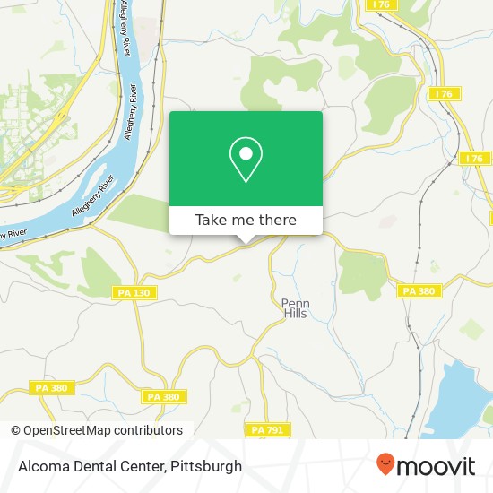 Alcoma Dental Center map