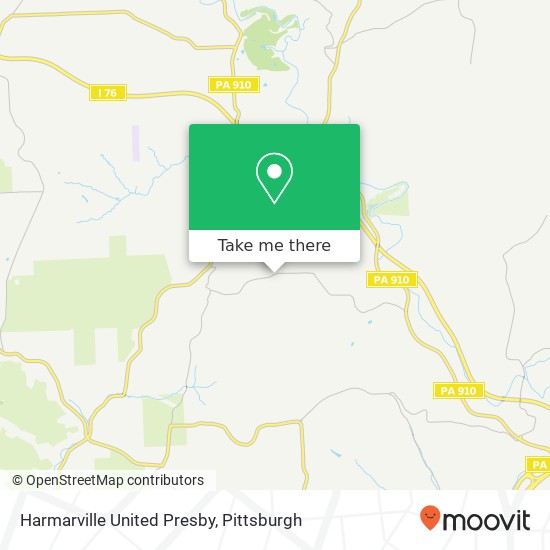 Harmarville United Presby map