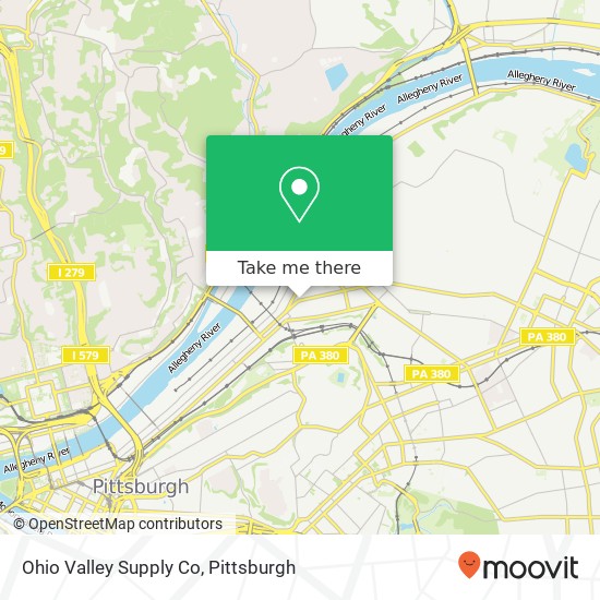 Ohio Valley Supply Co map