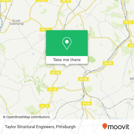 Taylor Structural Engineers map