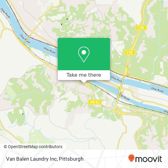 Van Balen Laundry Inc map