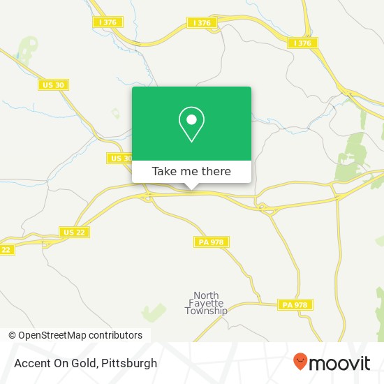 Mapa de Accent On Gold