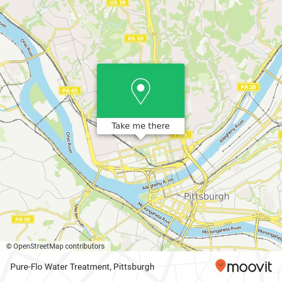 Pure-Flo Water Treatment map