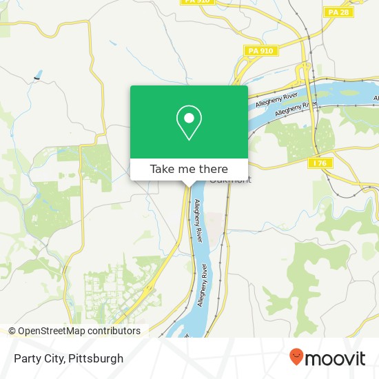 Party City map