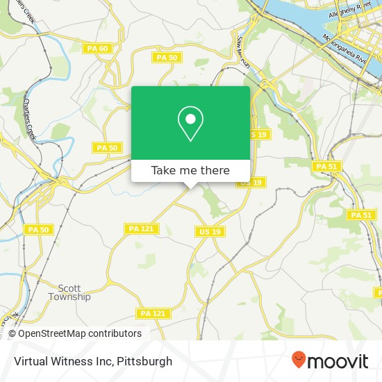 Virtual Witness Inc map