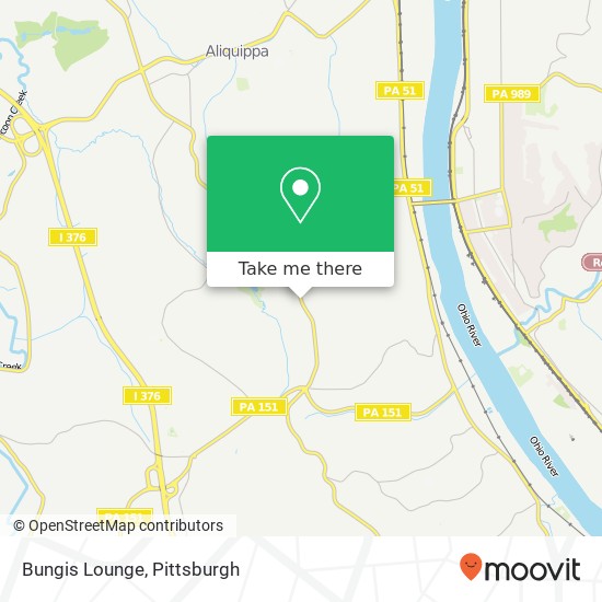 Mapa de Bungis Lounge