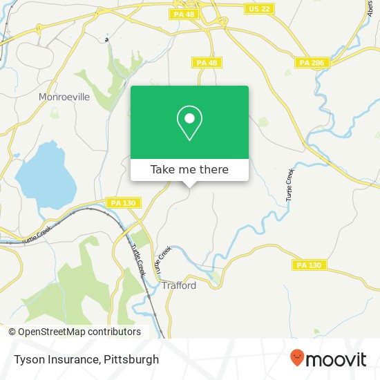 Mapa de Tyson Insurance