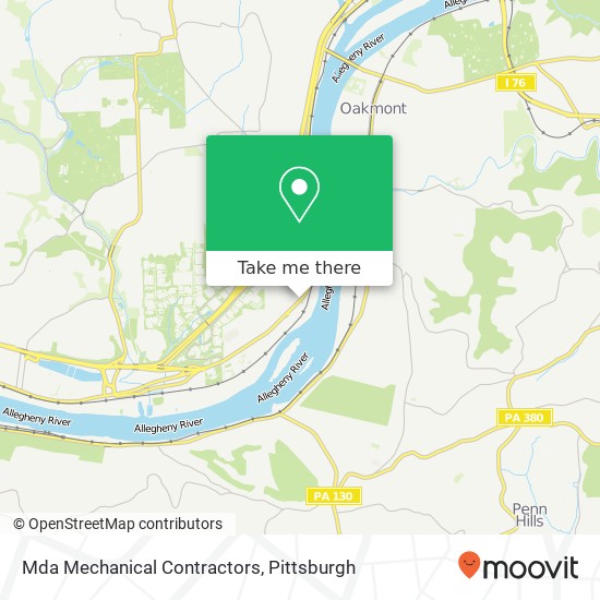 Mda Mechanical Contractors map