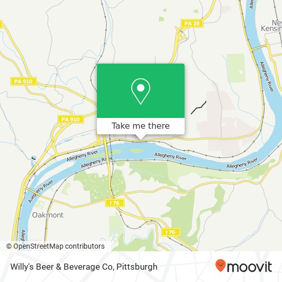 Willy's Beer & Beverage Co map