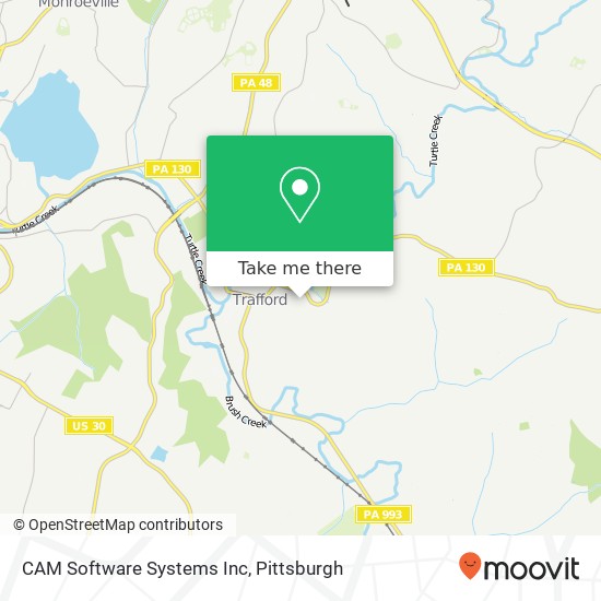 CAM Software Systems Inc map