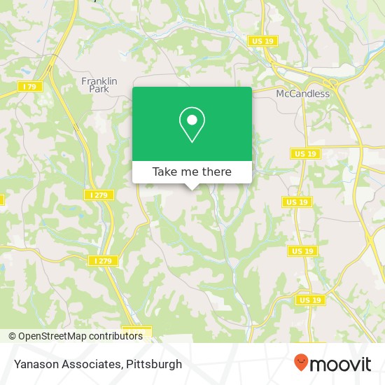 Mapa de Yanason Associates