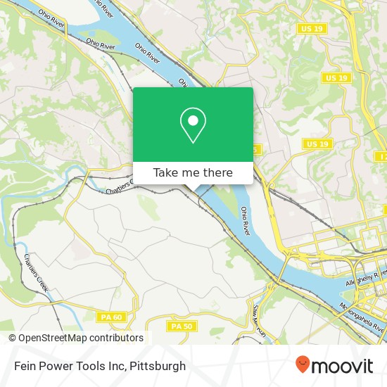 Fein Power Tools Inc map