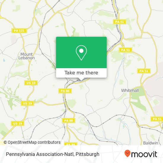Pennsylvania Association-Natl map