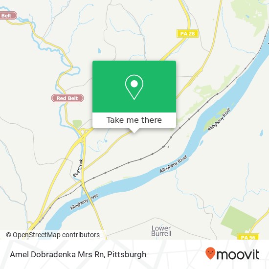 Amel Dobradenka Mrs Rn map