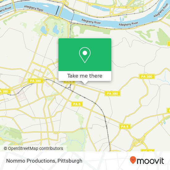 Nommo Productions map