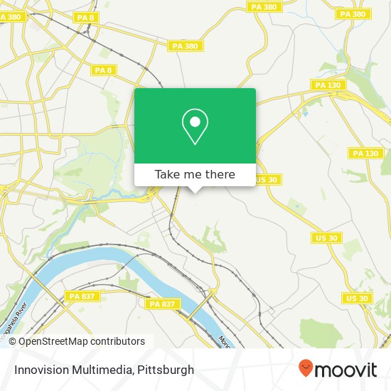 Innovision Multimedia map