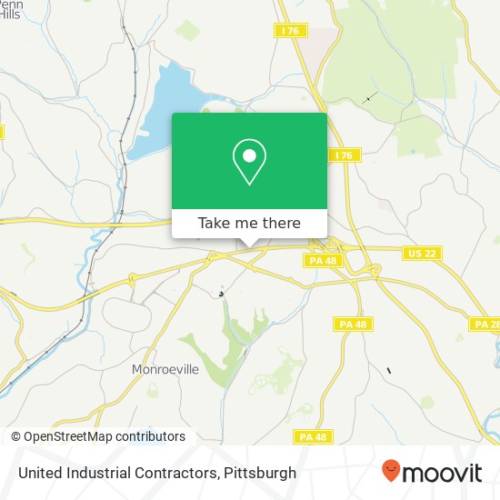 United Industrial Contractors map