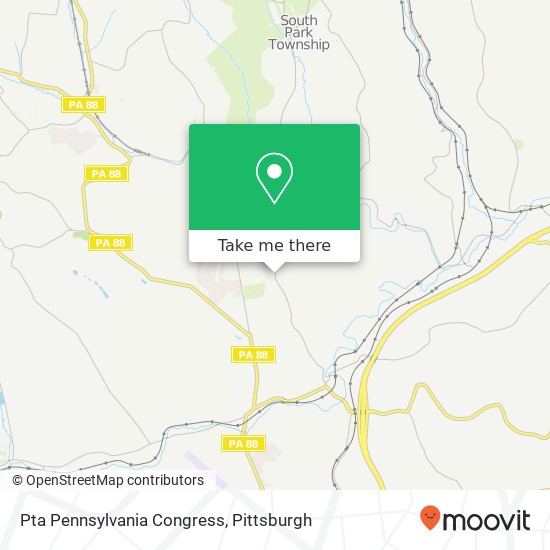 Mapa de Pta Pennsylvania Congress