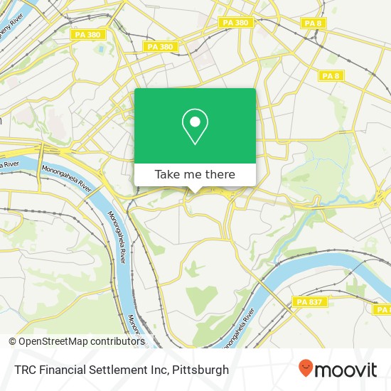 Mapa de TRC Financial Settlement Inc