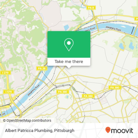 Albert Patricca Plumbing map