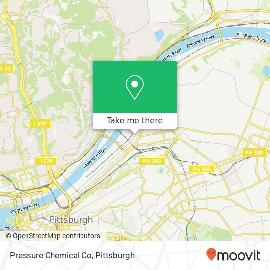 Pressure Chemical Co map