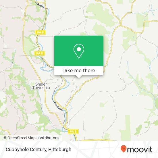 Cubbyhole Century map