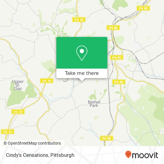 Mapa de Cindy's Censations