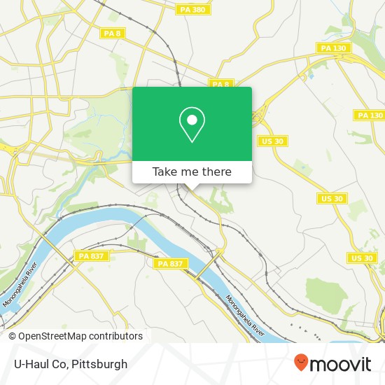 U-Haul Co map