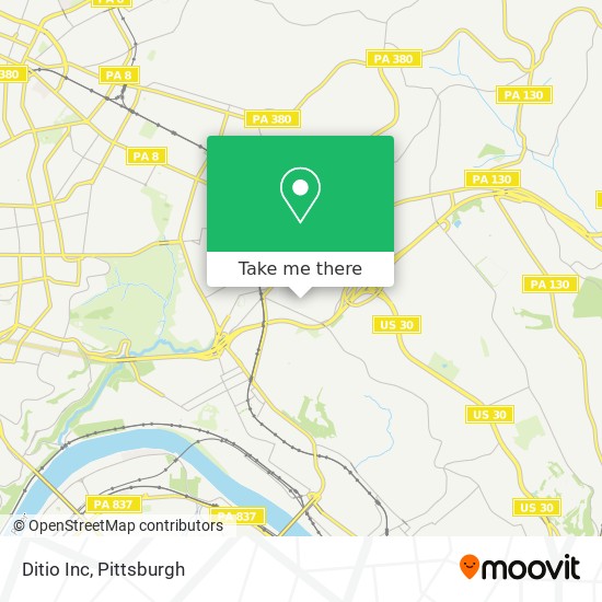 Ditio Inc map