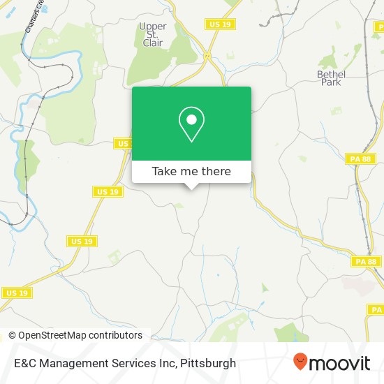 E&C Management Services Inc map