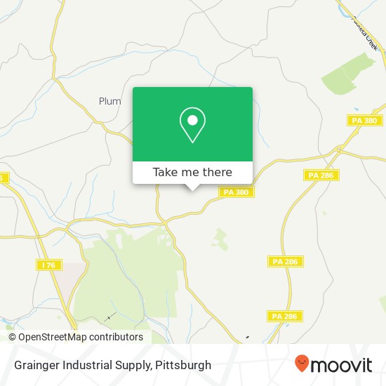 Mapa de Grainger Industrial Supply