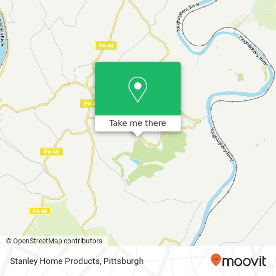 Stanley Home Products map