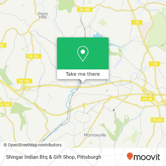 Mapa de Shingar Indian Btq & Gift Shop