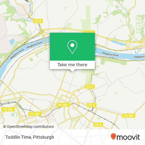 Toddlin Time map