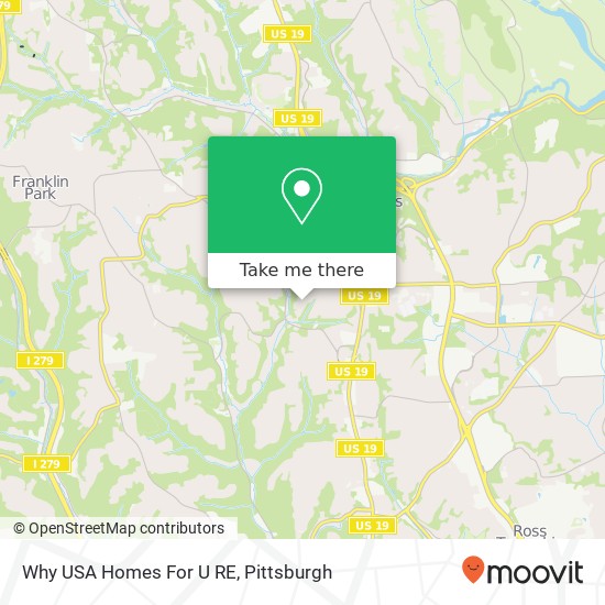 Why USA Homes For U RE map