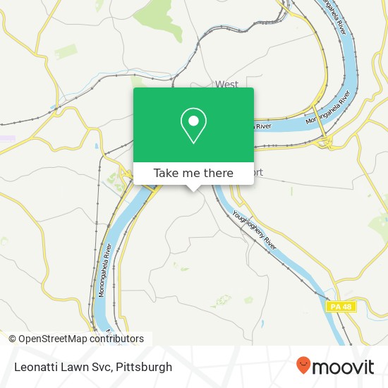 Mapa de Leonatti Lawn Svc