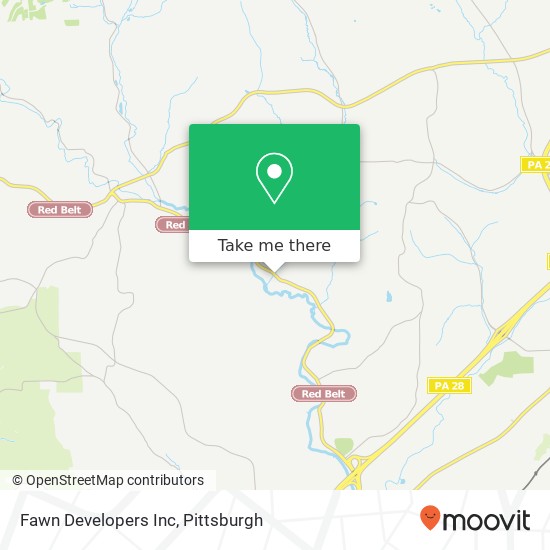 Mapa de Fawn Developers Inc