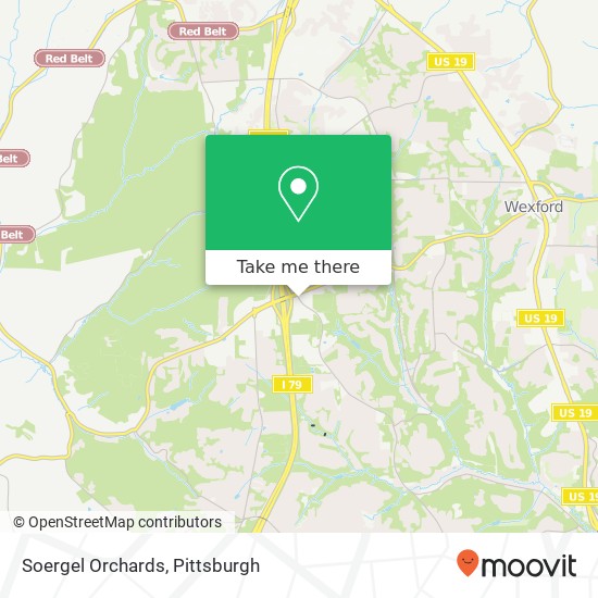 Mapa de Soergel Orchards