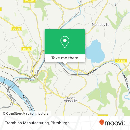Mapa de Trombino Manufacturing
