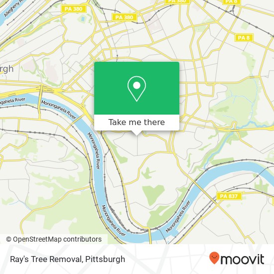 Mapa de Ray's Tree Removal